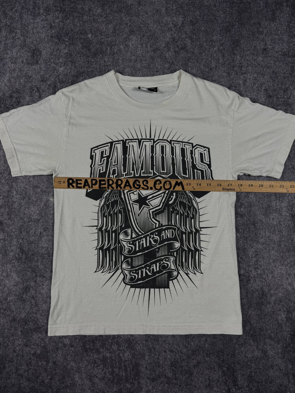 2000s famous stars & straps shirt (S)