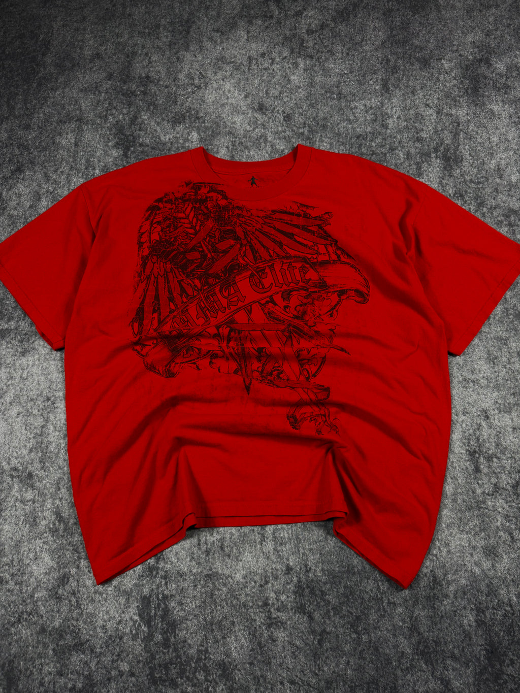 (rare) 2000s mma elite shirt (XXL)