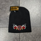 Deadstock 2000s Cross & Roses Beanie (OS)