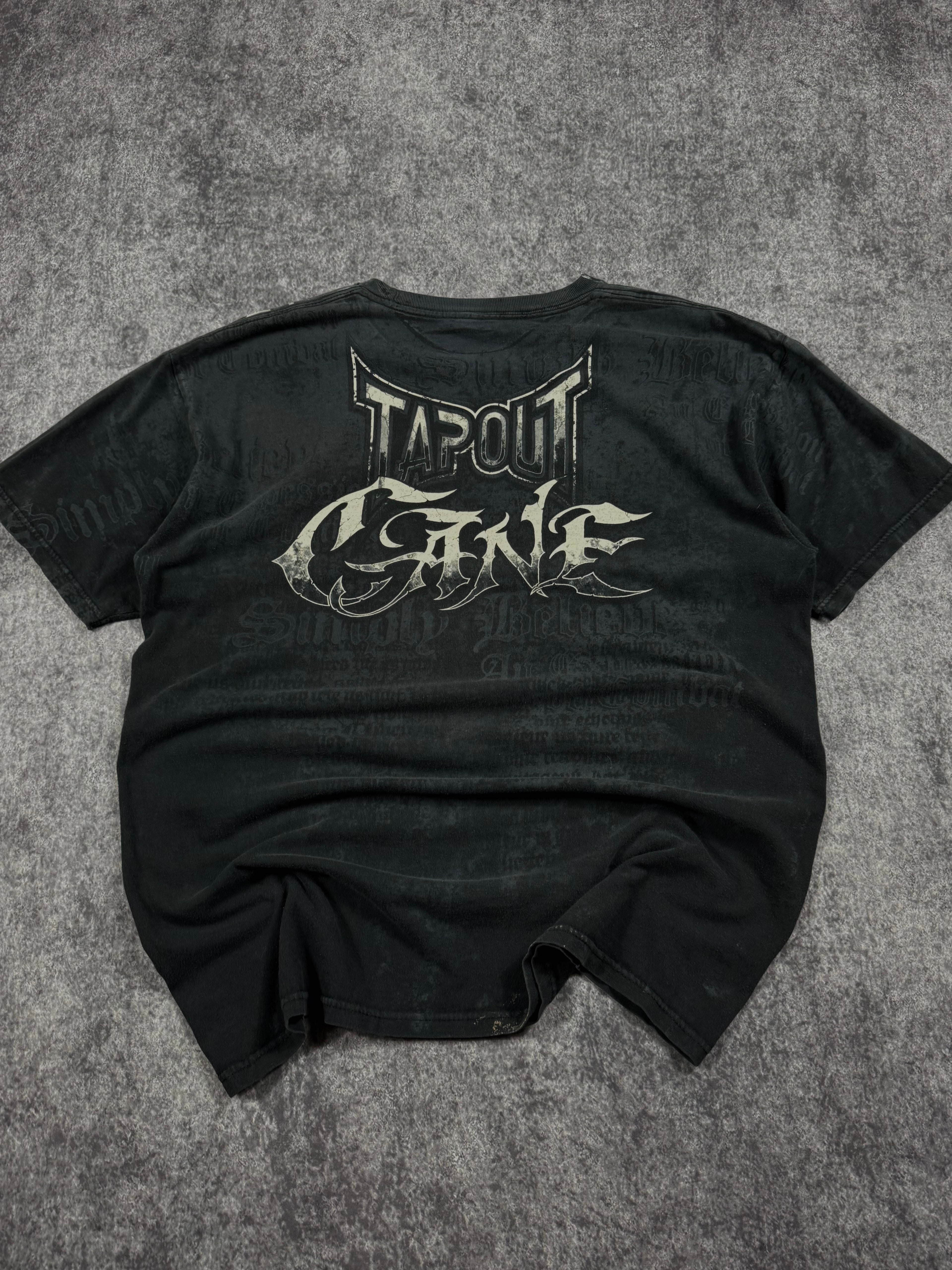 (rare) 2000s tapout signature series shirt (L)