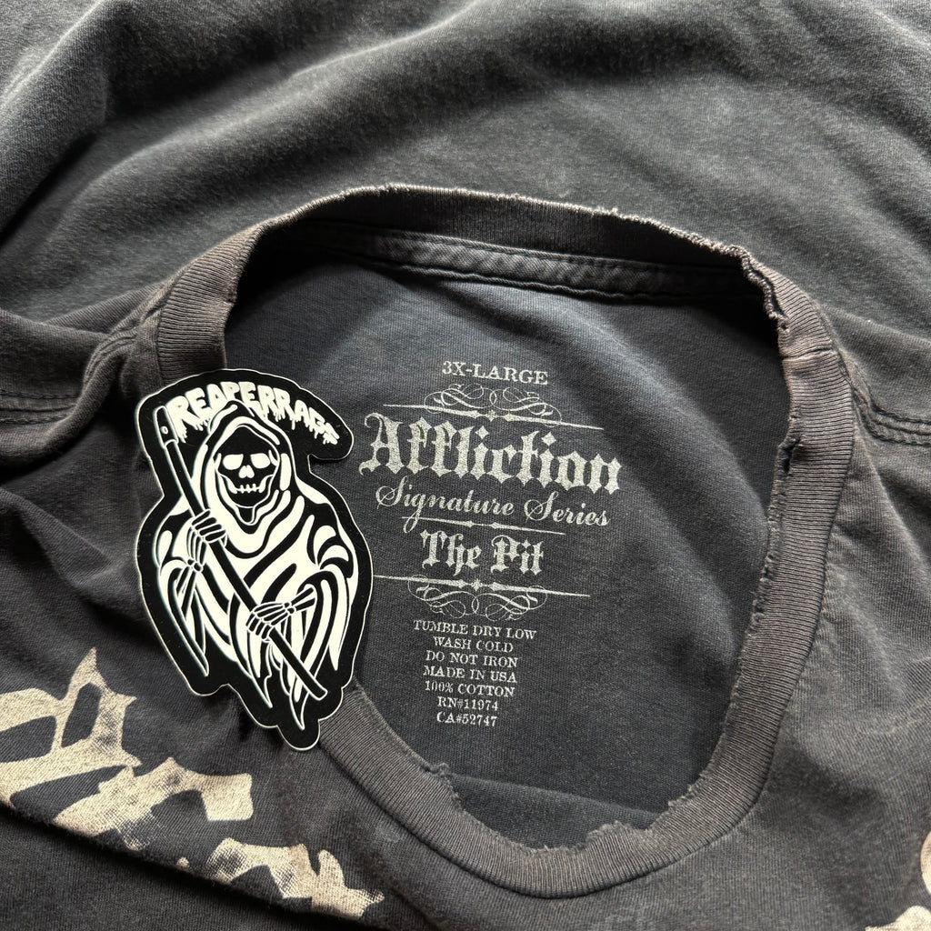 (rare) 2000 Affliction x The Pit Shirt (XL)