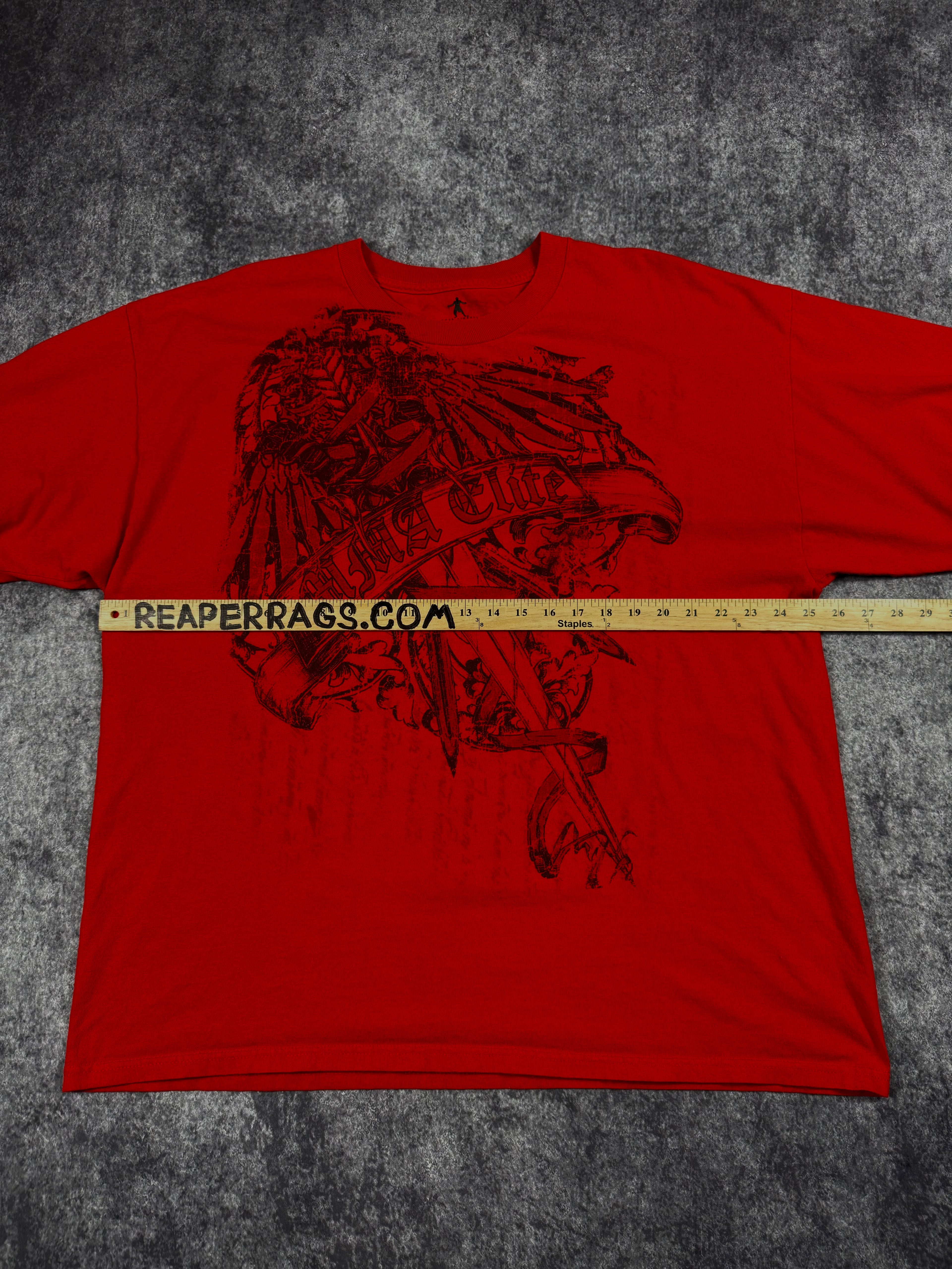 (rare) 2000s mma elite shirt (XXL)