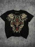 (rare) 2000s atonement chrome shirt (L)