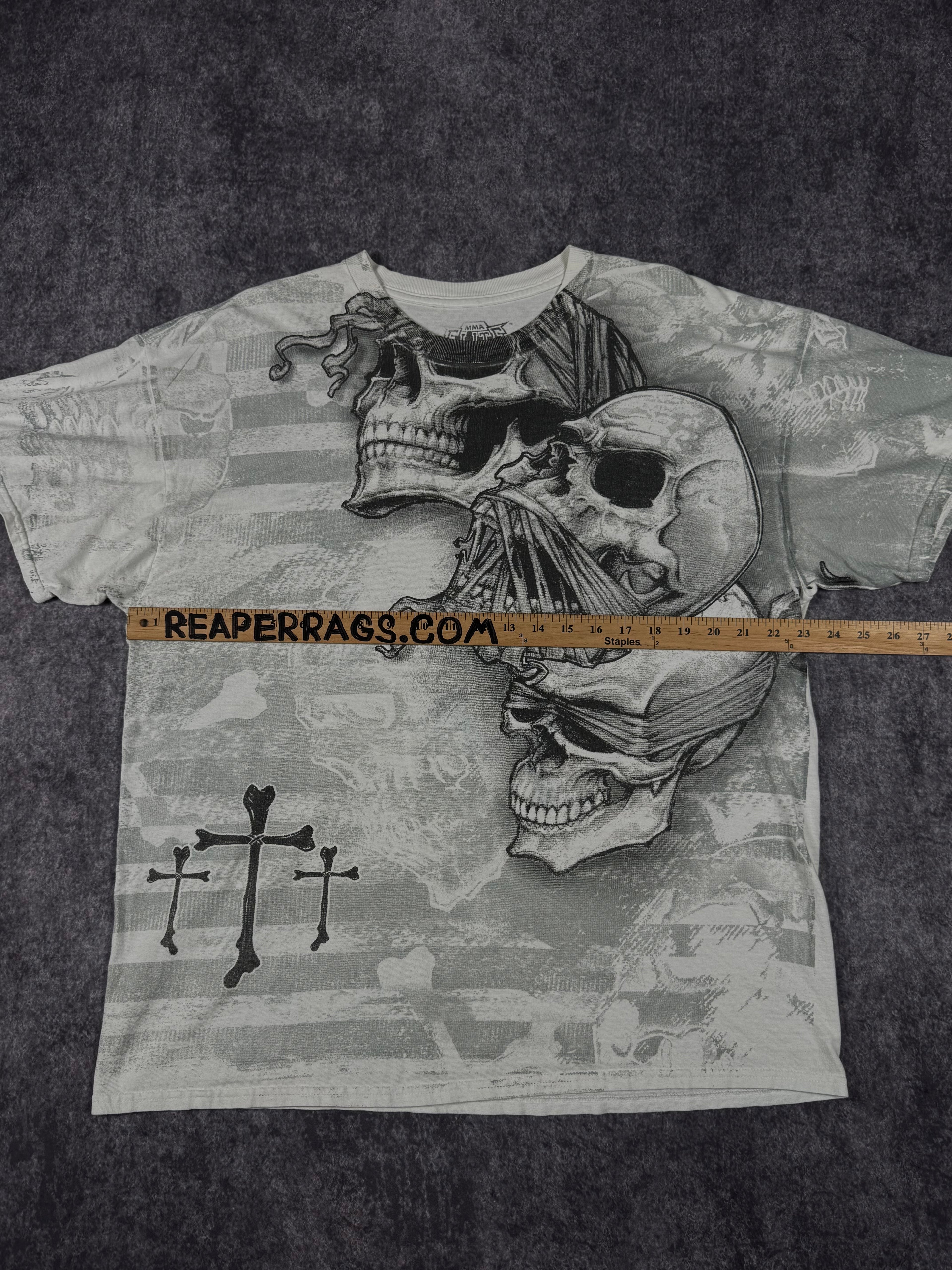 (rare) 2000s mma elite shirt (XL)
