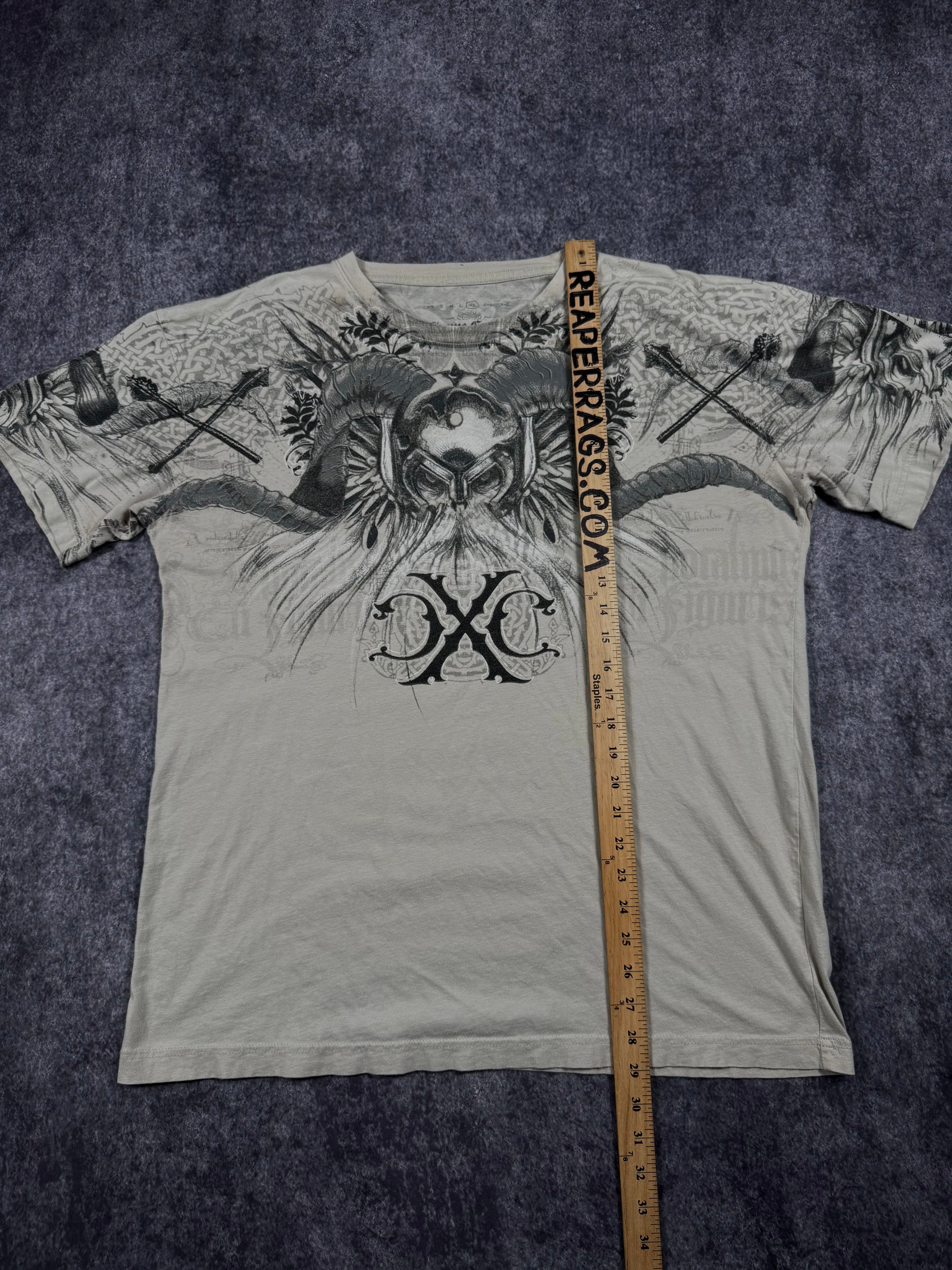 (rare) 2000s xtreme couture shirt (XL)