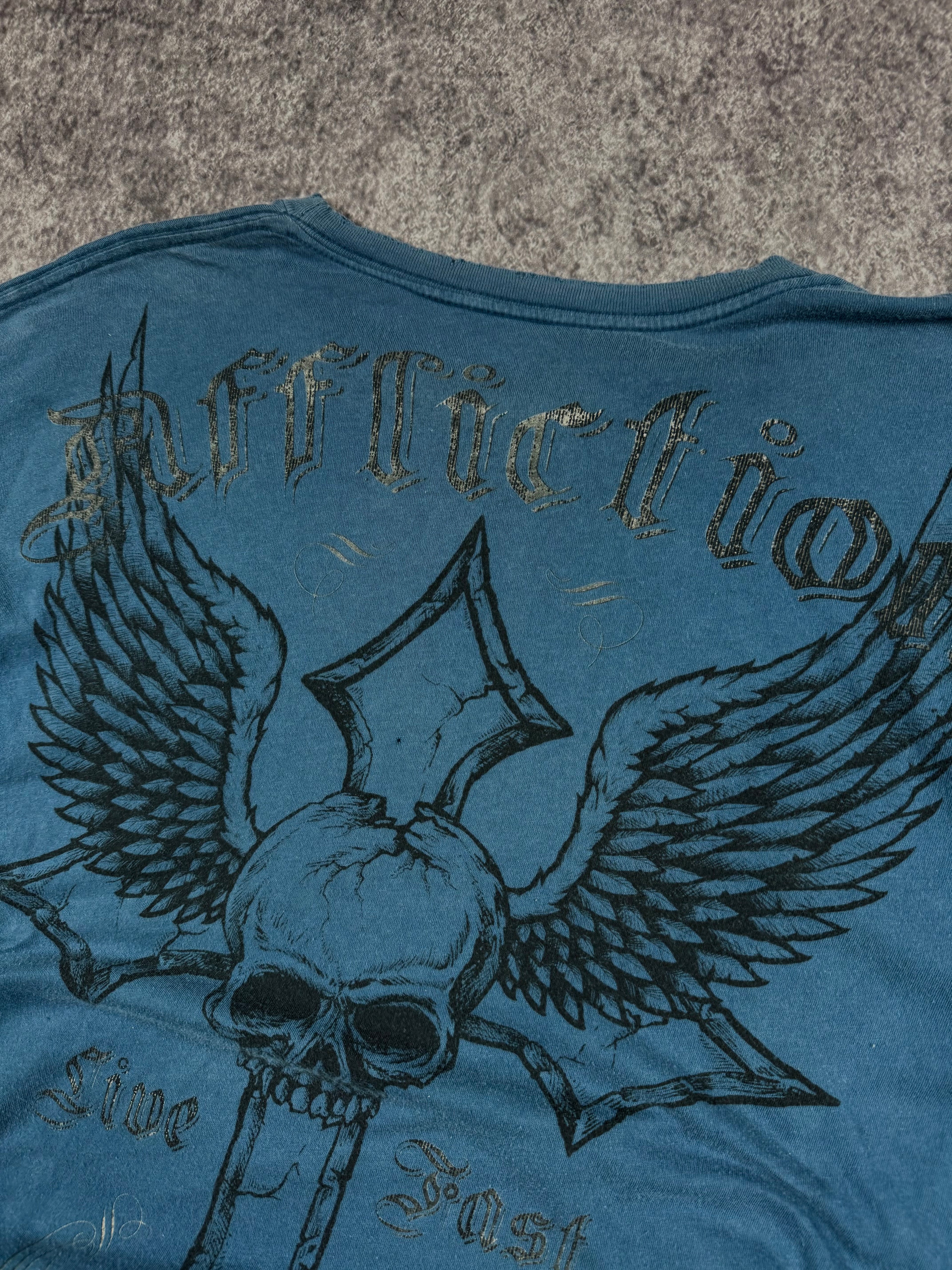 (rare) 2000s affliction shirt (XL)
