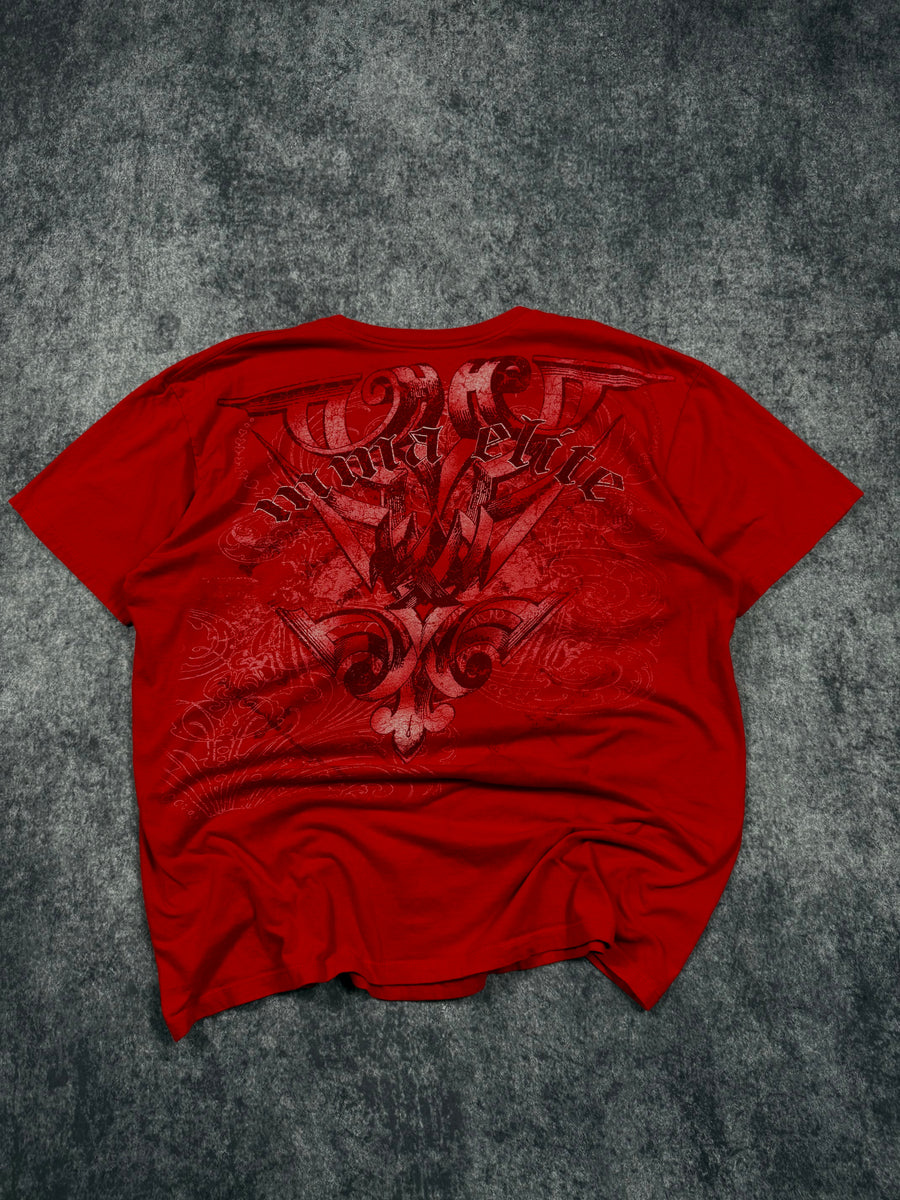 (rare) 2000s mma elite shirt (XL)