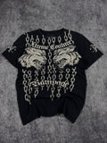 (rare) 2000s xtreme couture x quintin jackson shirt (M)