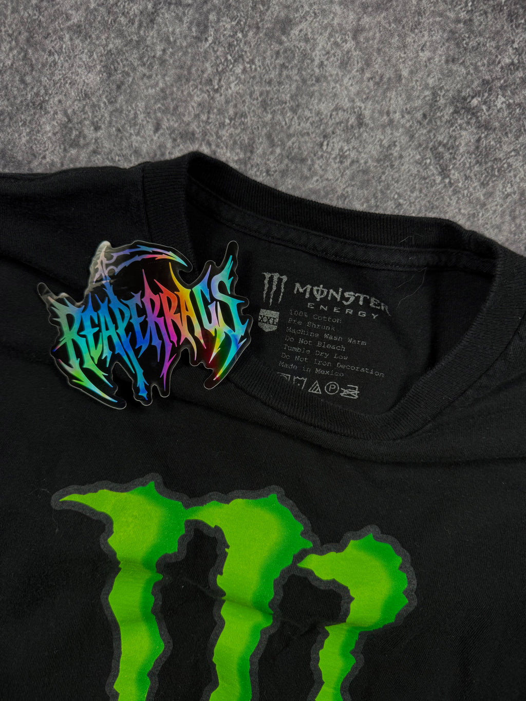 (rare) 2000s monster energy shirt (XXL)