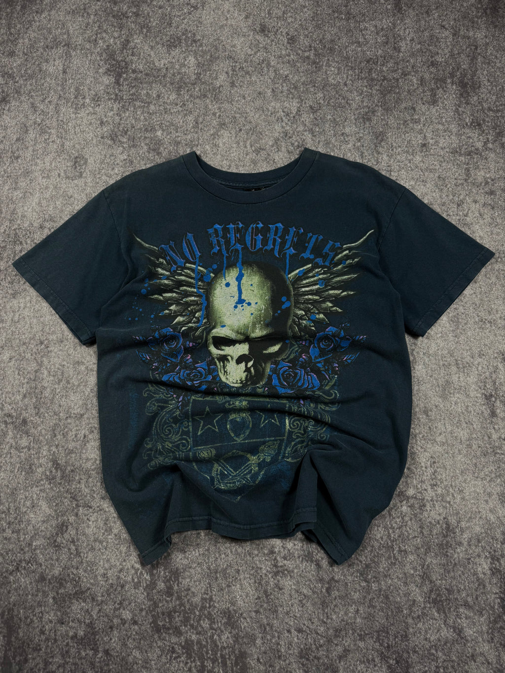 2000s no regrets shirt (S)