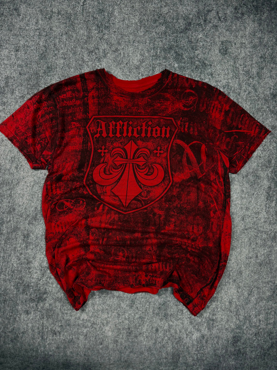 (rare) 2000s affliction shirt (M)