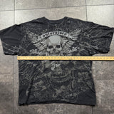 (rare) 2000s Anchor Blue Shirt (XL)