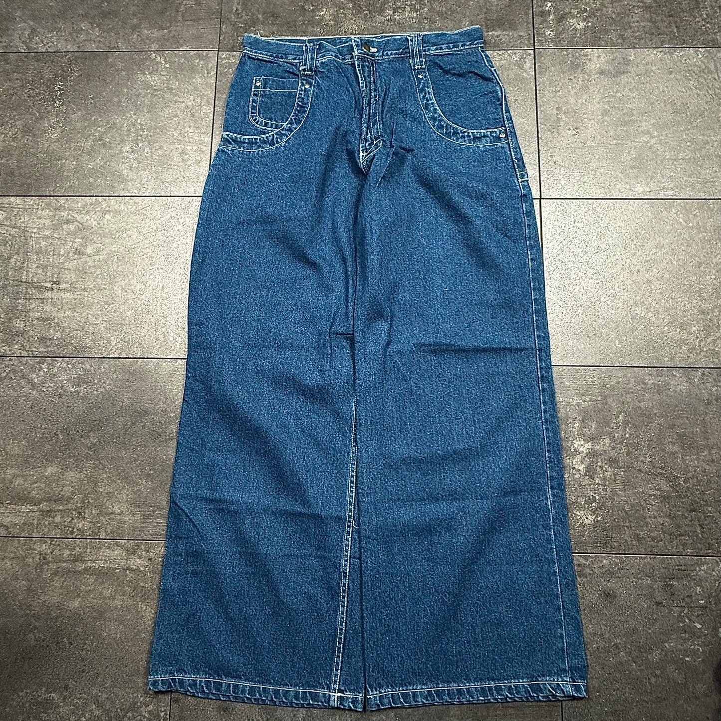 Y2K JNCO Style BD County Baggy Wide Leg Jeans (36x32)