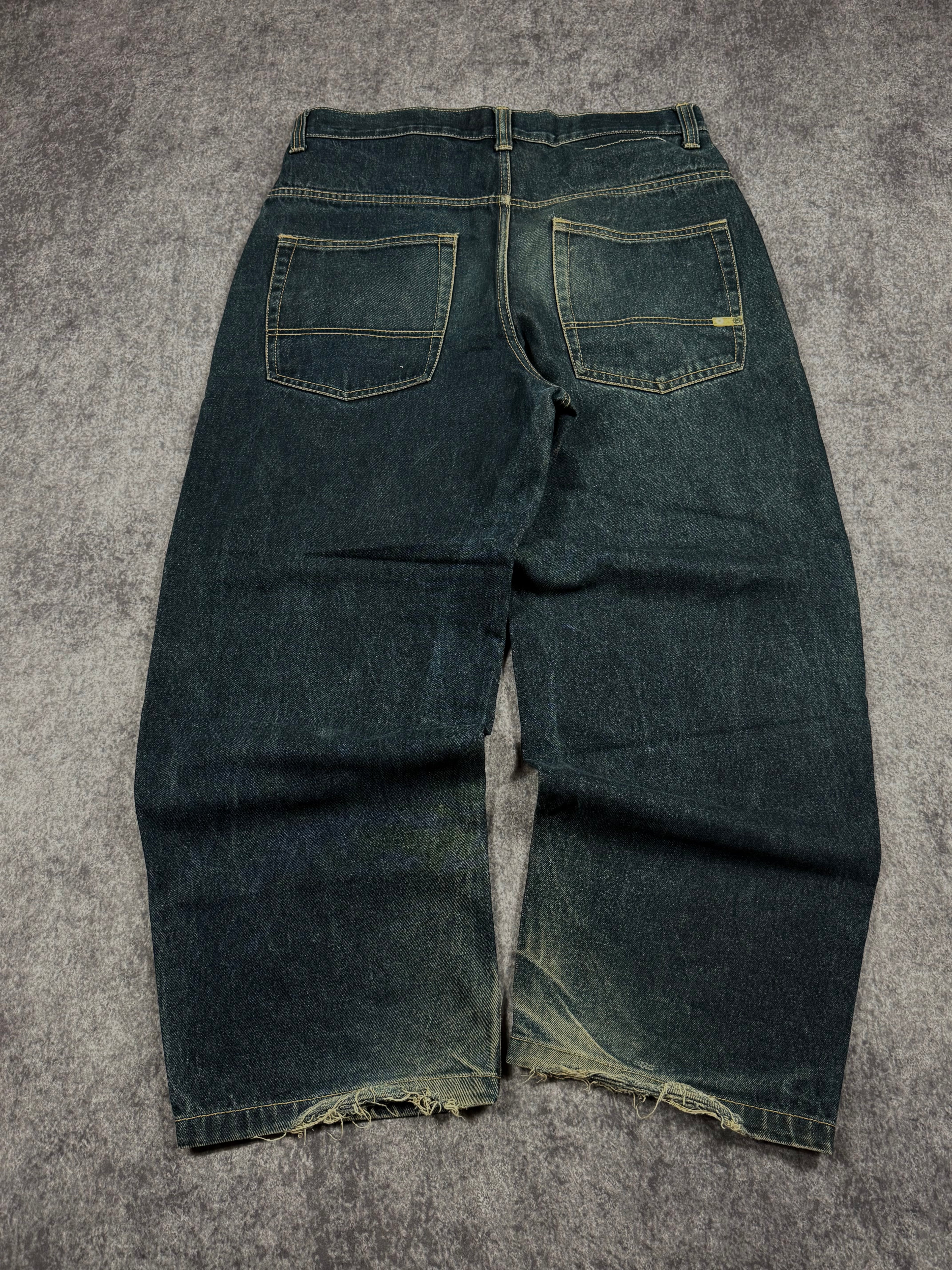 (rare) 2000s southpole gold tab jeans (36x28)