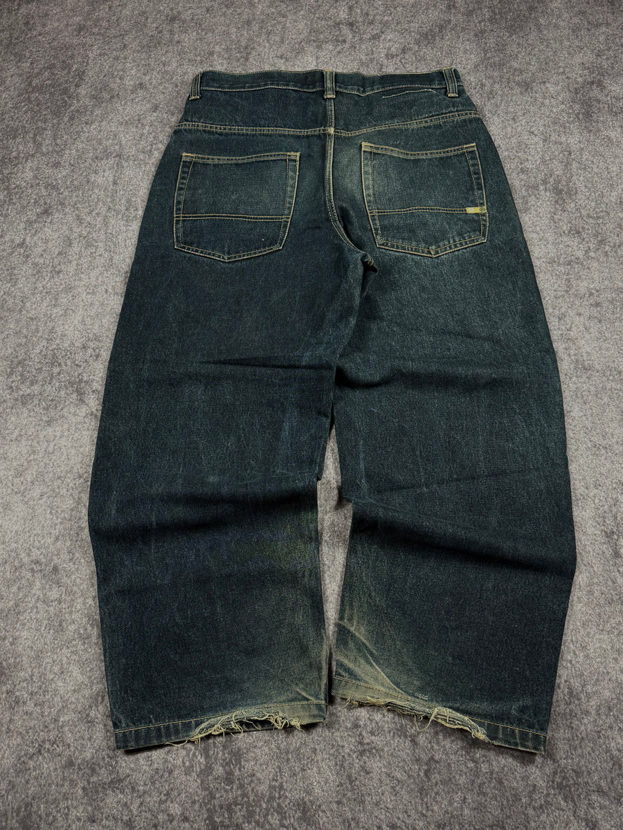 (rare) 2000s southpole gold tab jeans (36x28)