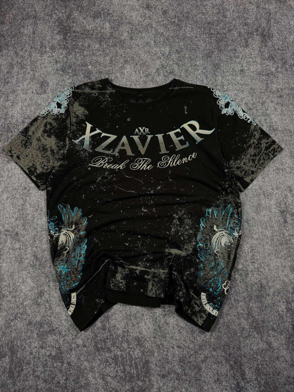 (rare) 2000s xzavier chrome shirt (L)