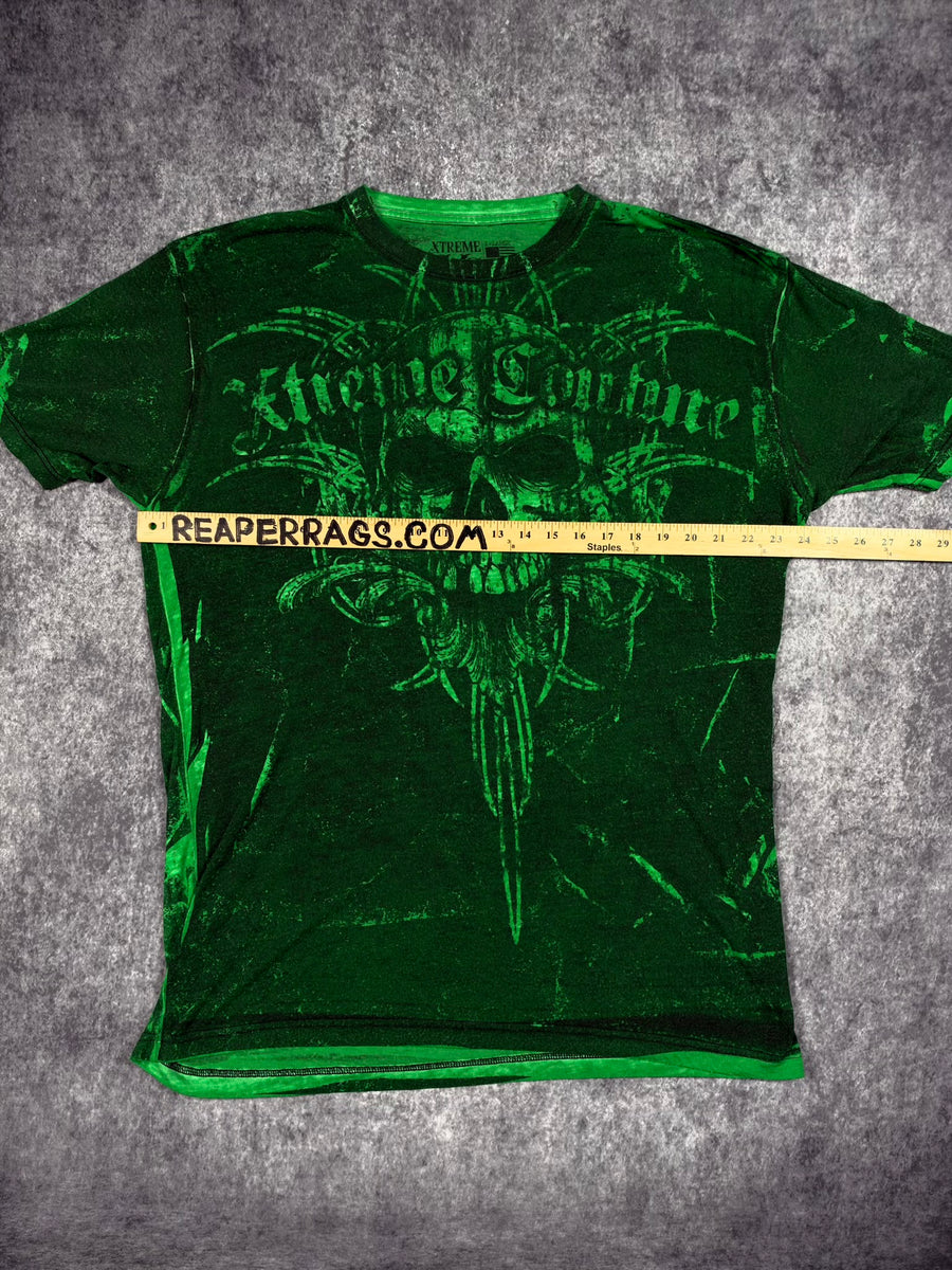 (RARE) 2000s ULTRA THIN XTREME COUTURE SHIRT (XL)