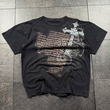 2000s Grunge Cross Shirt (L)