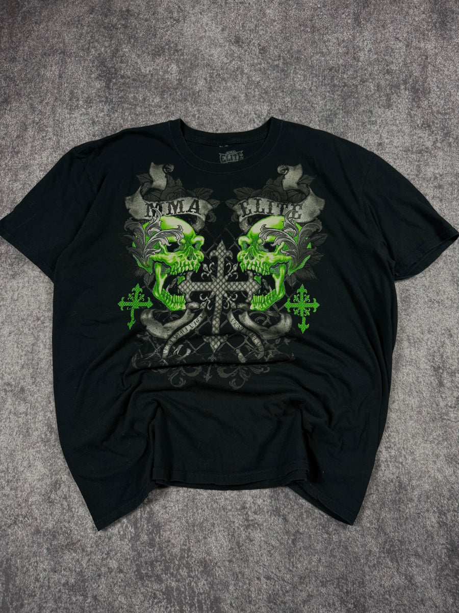 (rare) 2000s mma elite shirt (XXL)