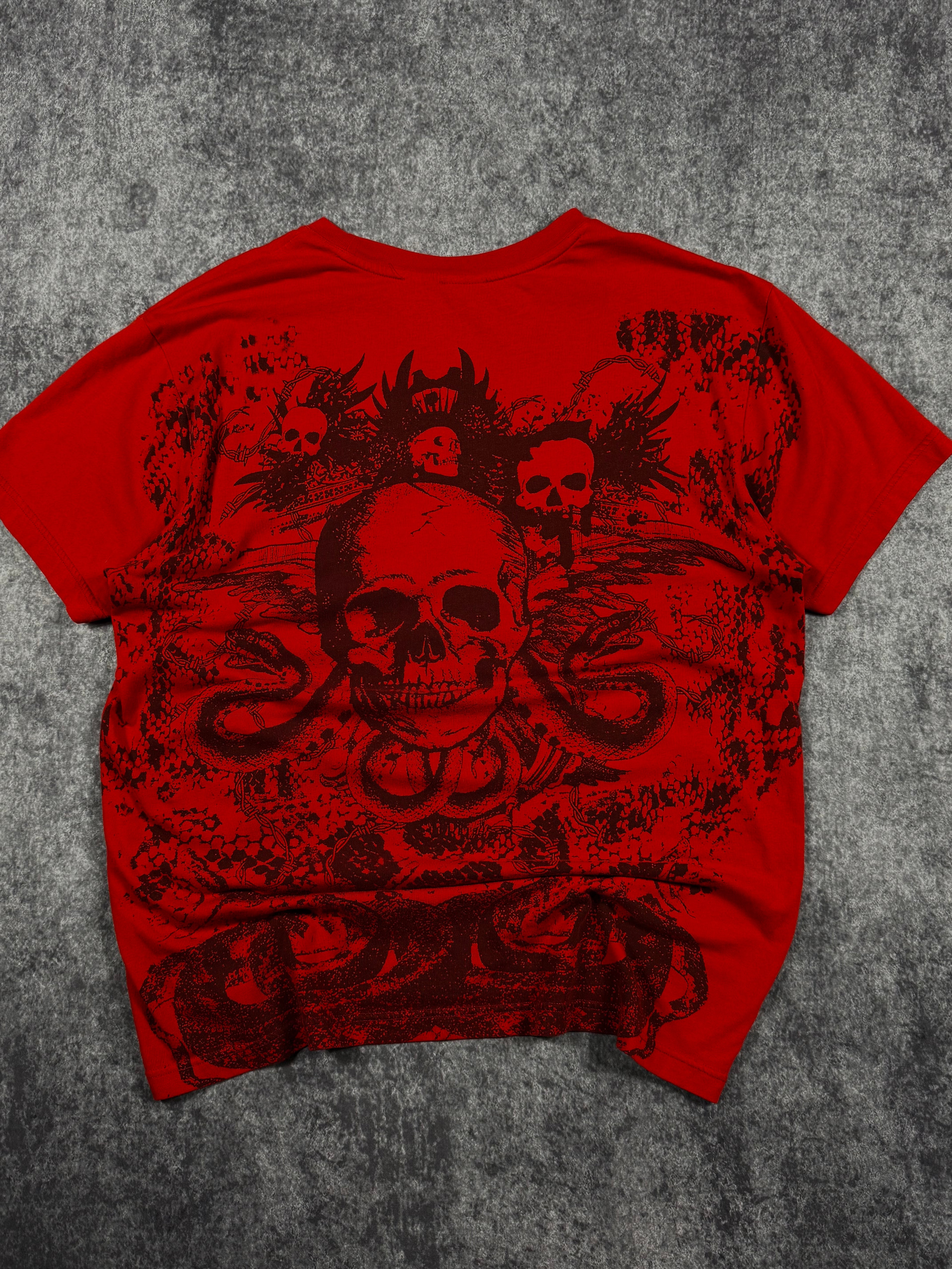2000s skull shirt (L)