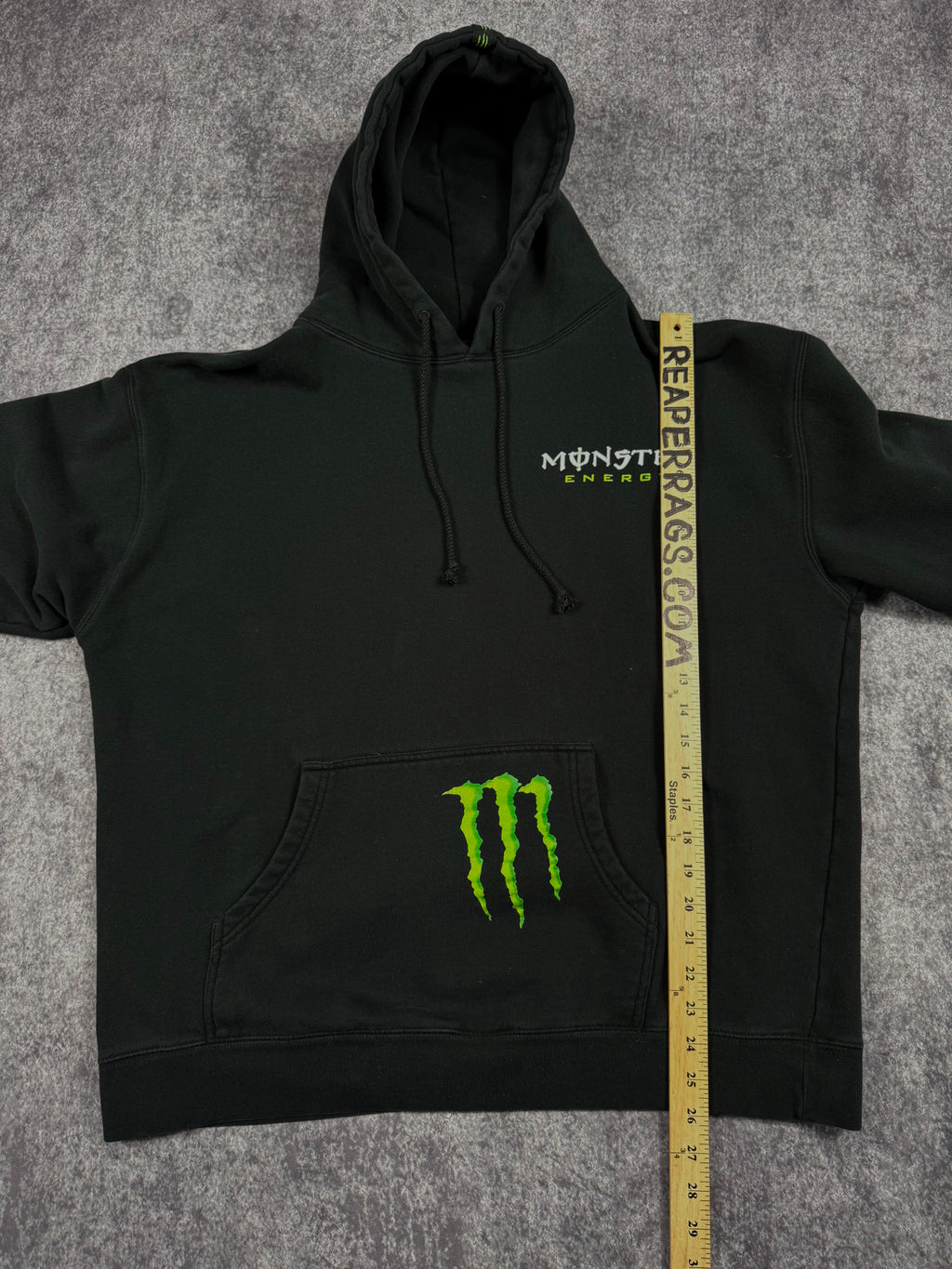 (rare) 2000s monster energy hoodie (XL)