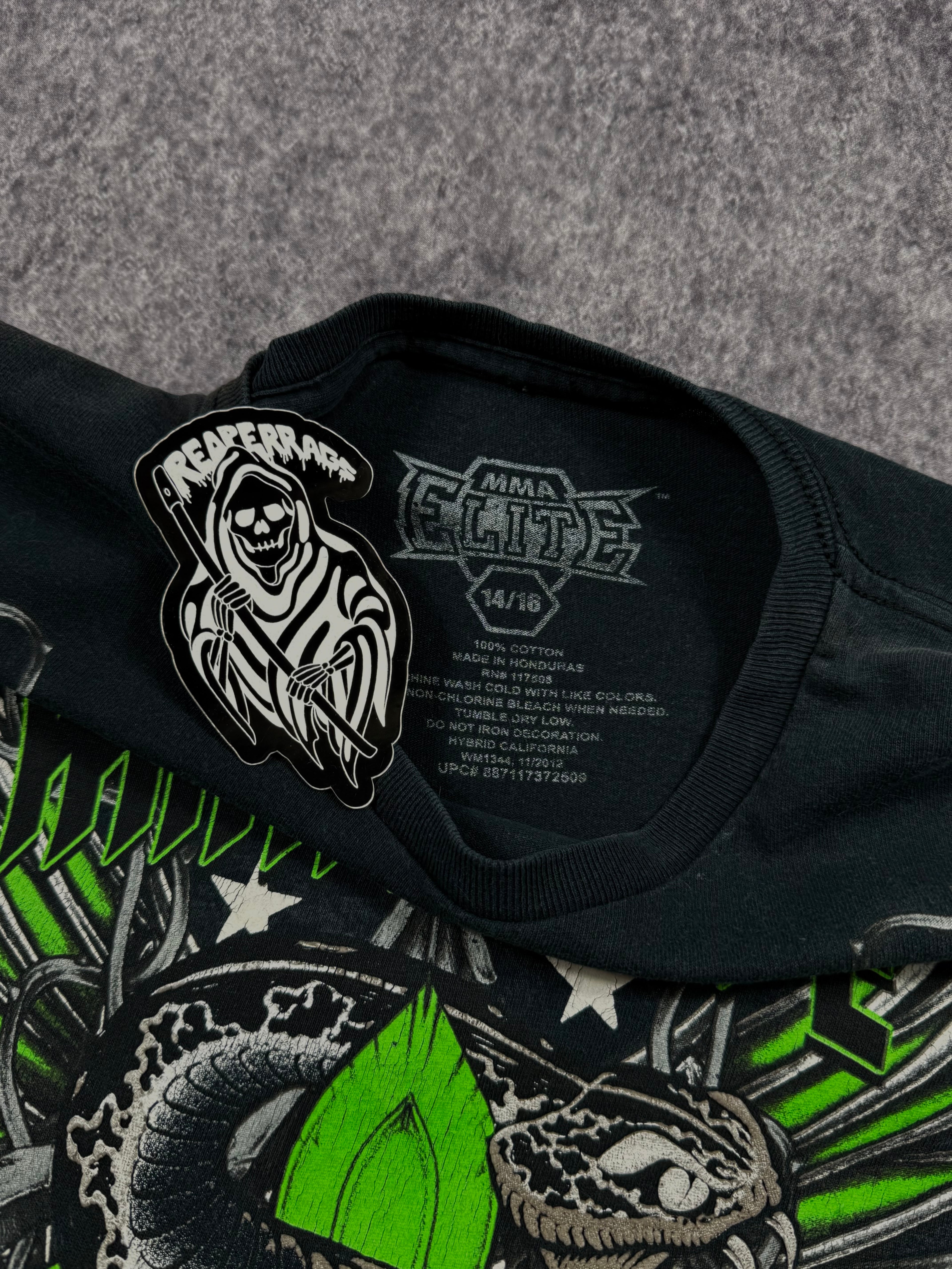(rare) 2000s mma elite shirt (S)