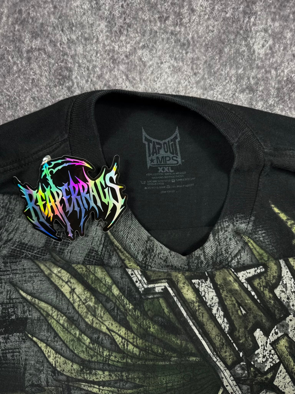 (RARE) 2000S TAPOUT SHIRT (XL)
