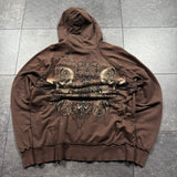 2000s Archaic Skull Hoodie (M)