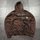 2000s Archaic Skull Hoodie (M)