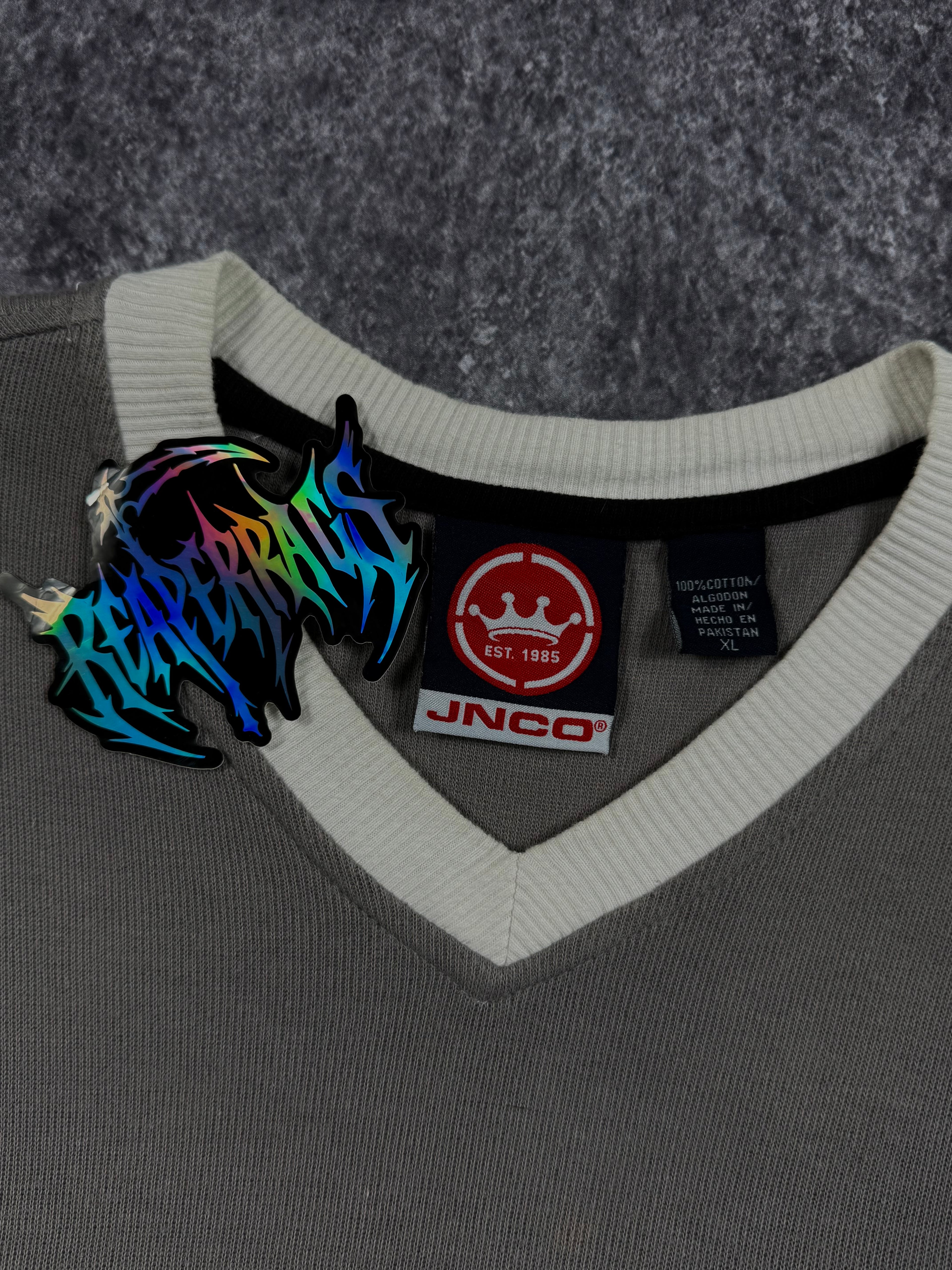 (rare) 2000s jnco jeans hockey jersey (XL)