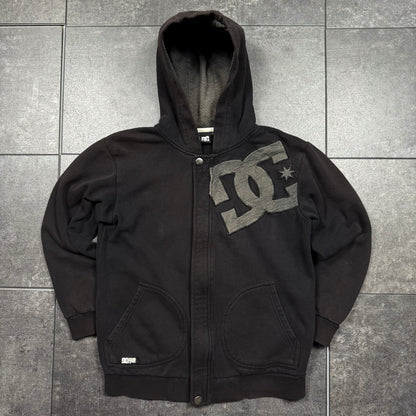 Y2K DC Shoes Zip Up Hoodie (S)