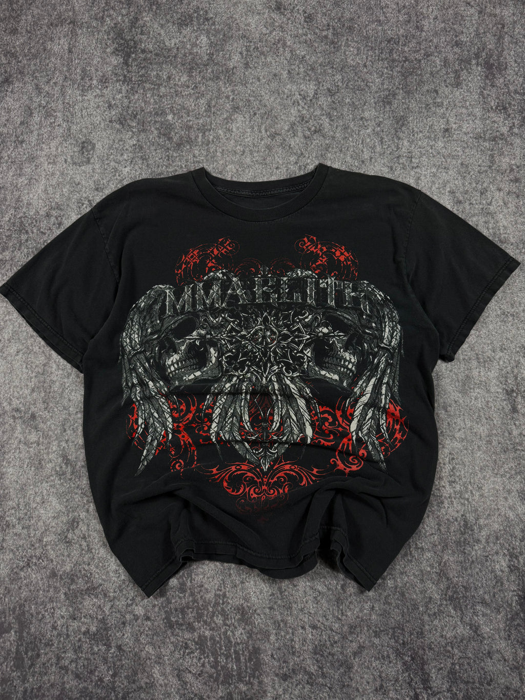(rare) 2000s mma elite shirt (L)