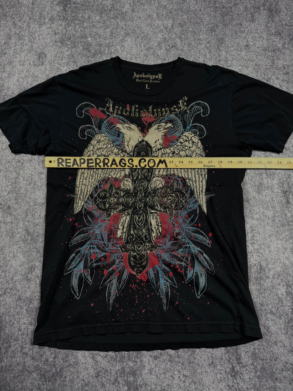 (rare) 2000s apokolypse chrome shirt (L)