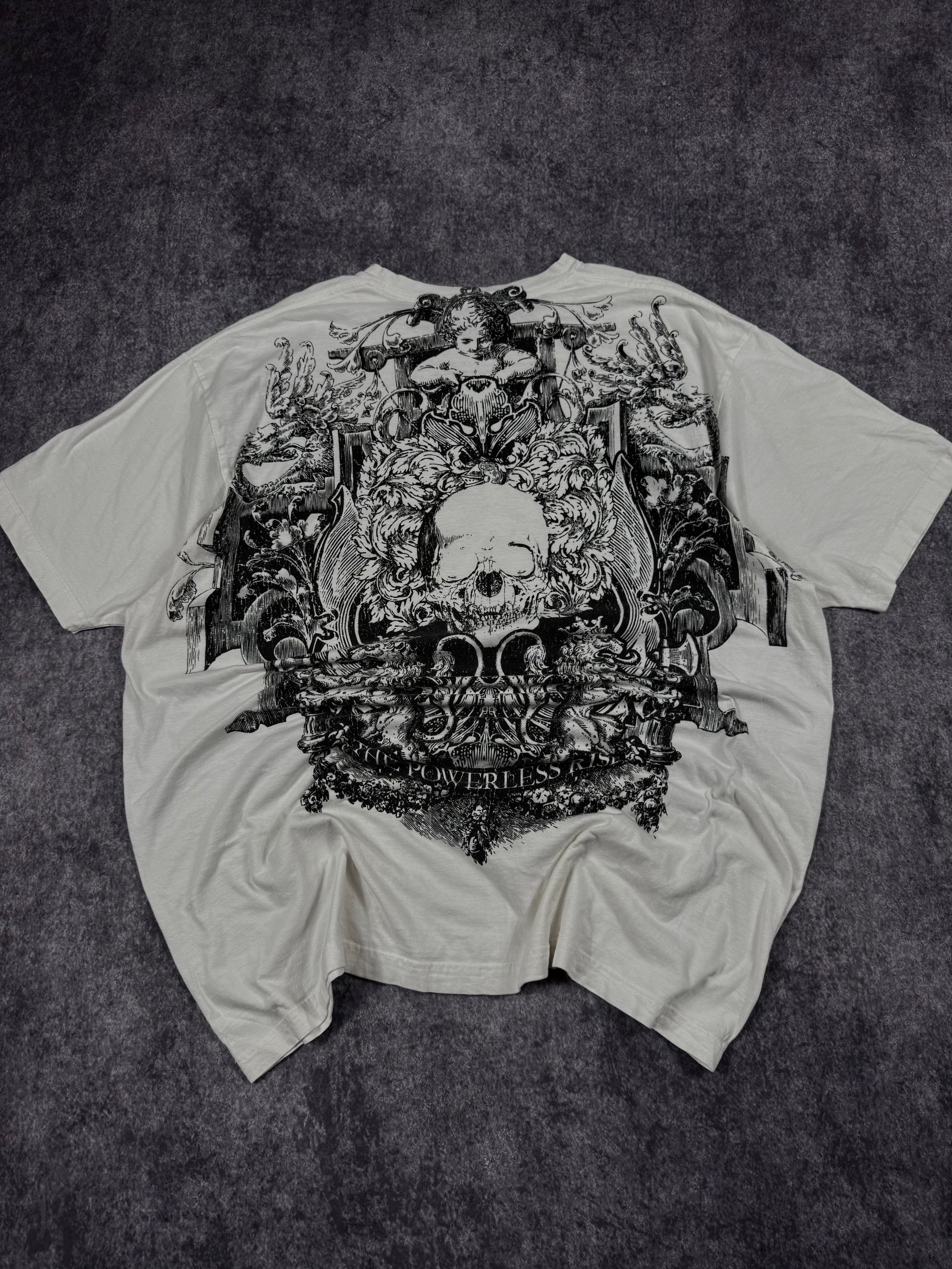 2000s “as i lay dying” shirt (XXL)