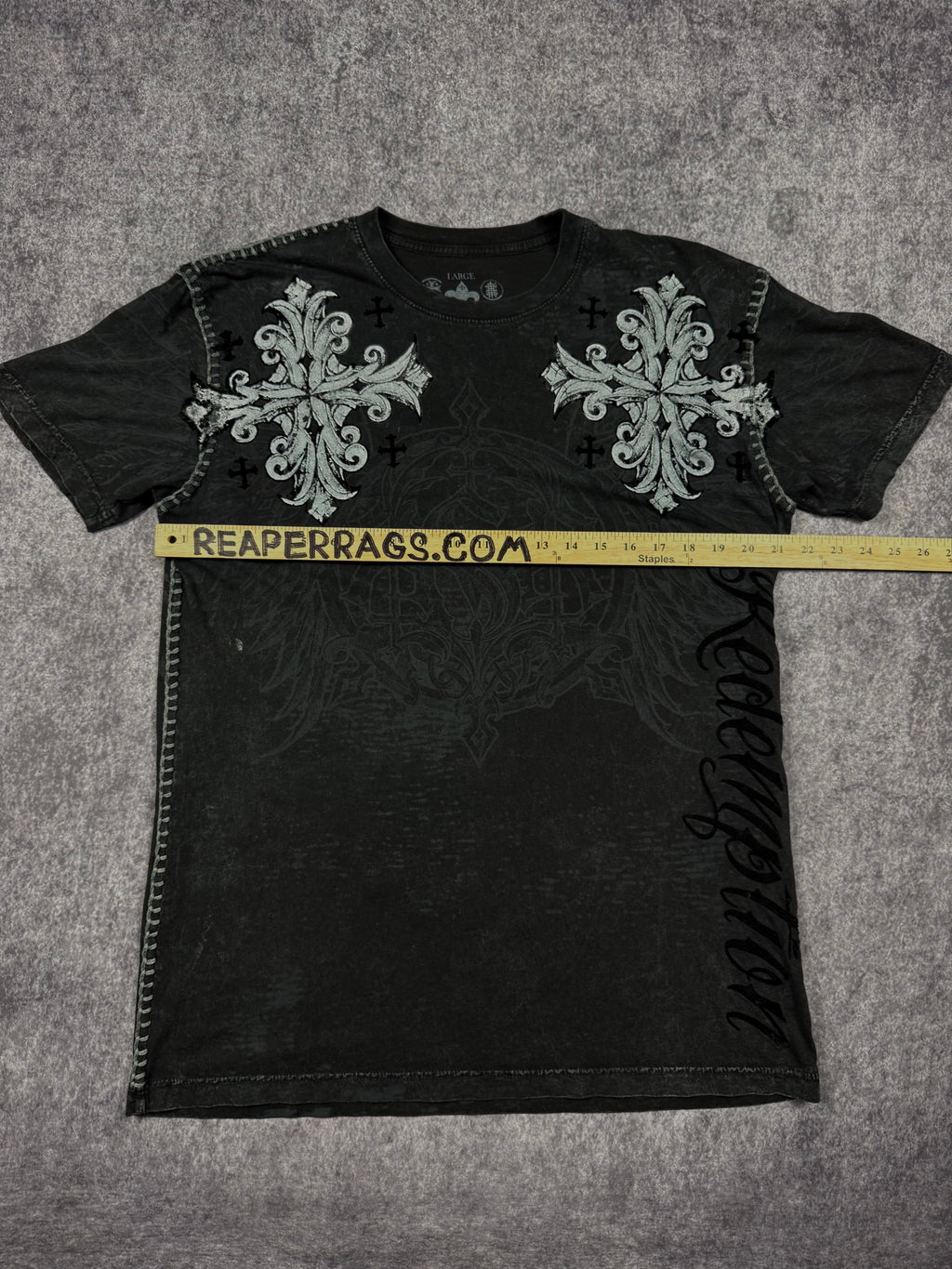 (rare) 2000s raw state shirt (L)