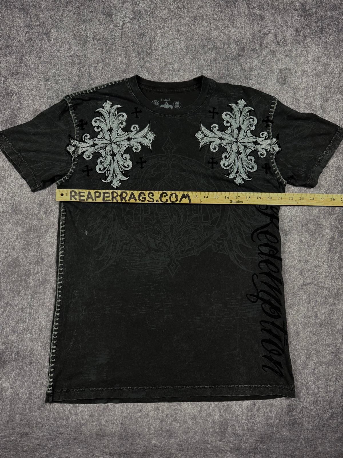(rare) 2000s raw state shirt (L)