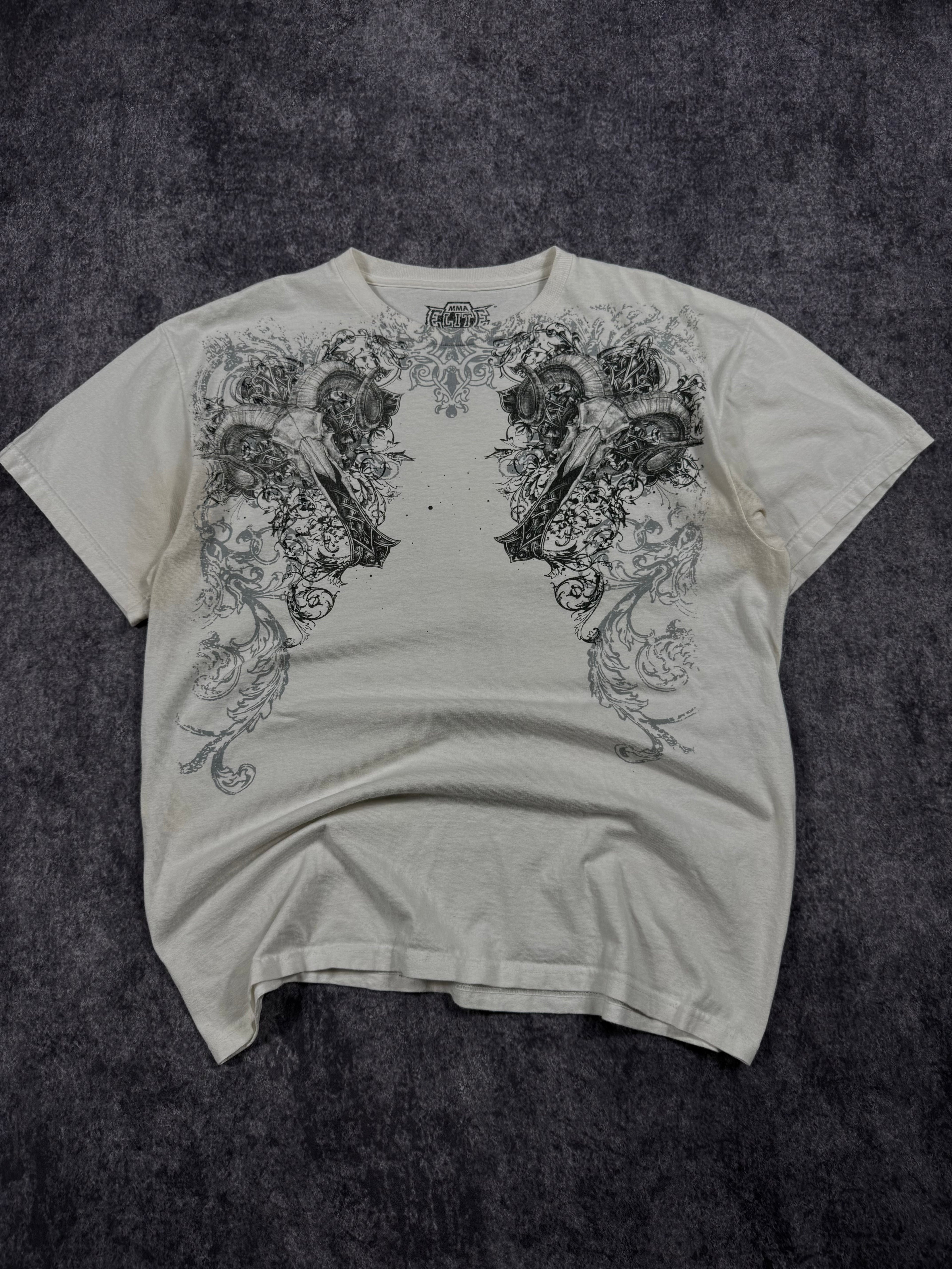 (rare) 2000s mma elite shirt (L)