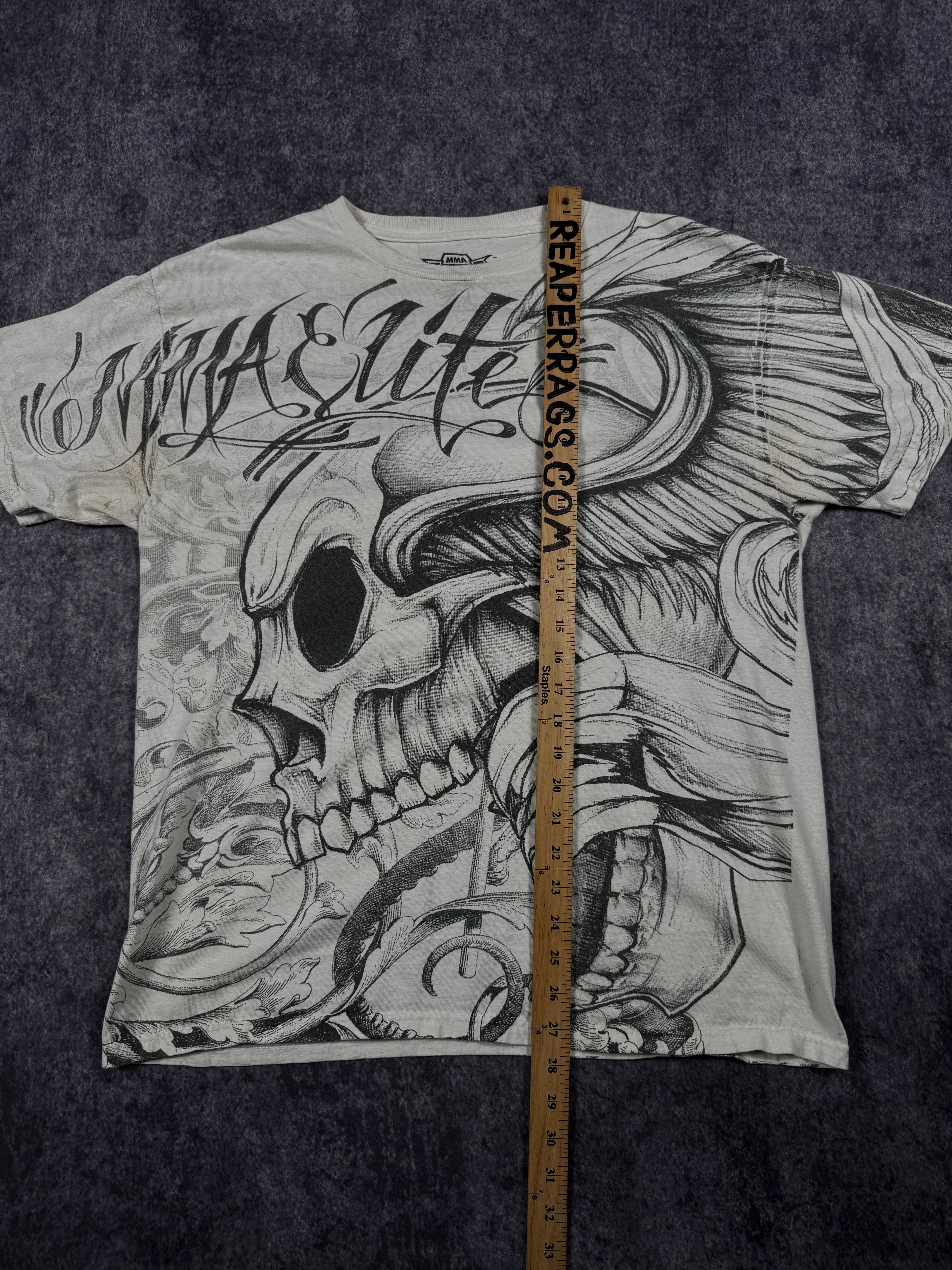 (rare) 2000s mma elite shirt (L)