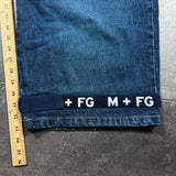 Deadstock Marithe Francois Girbaud Shuttle Strap Jeans (42x33)