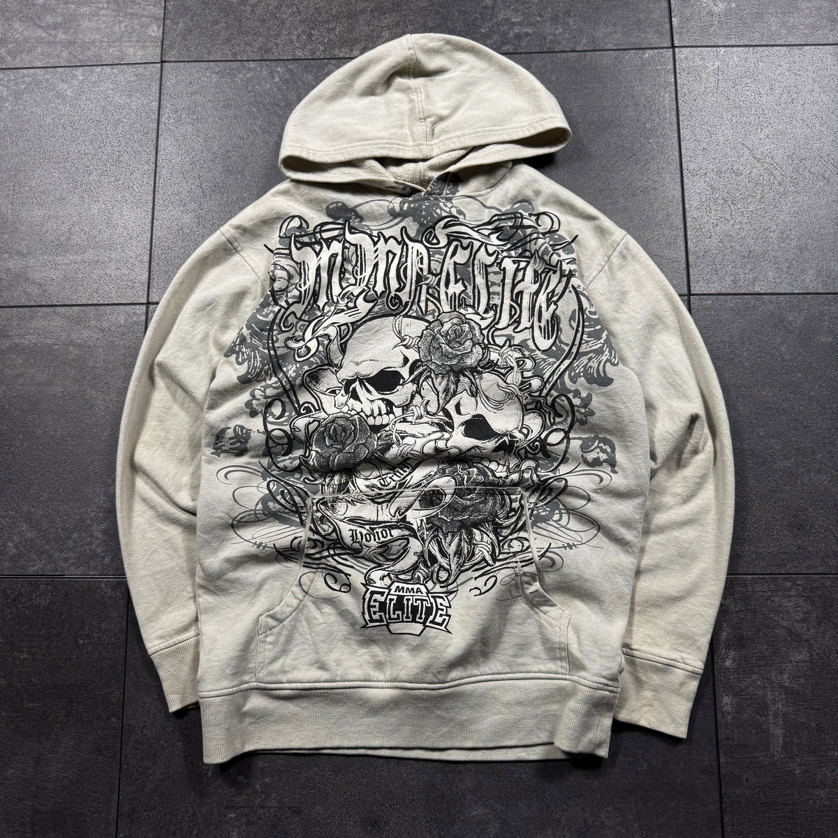 (rare) 2000s MMA Elite Hoodie (S)