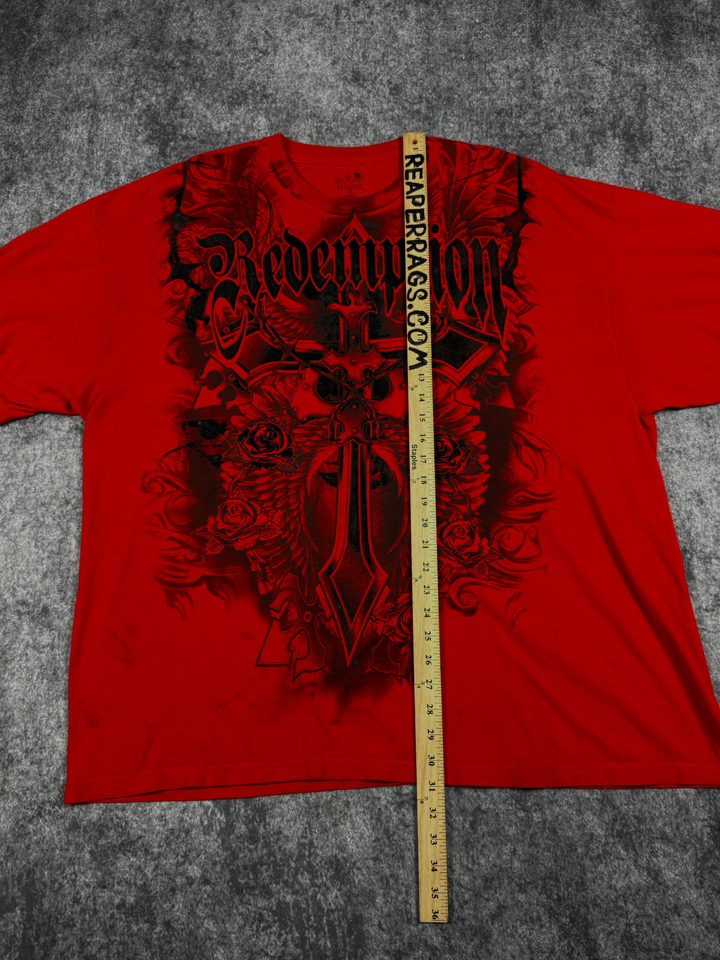 (rare) 2000s raw & uncut shirt (XXL)
