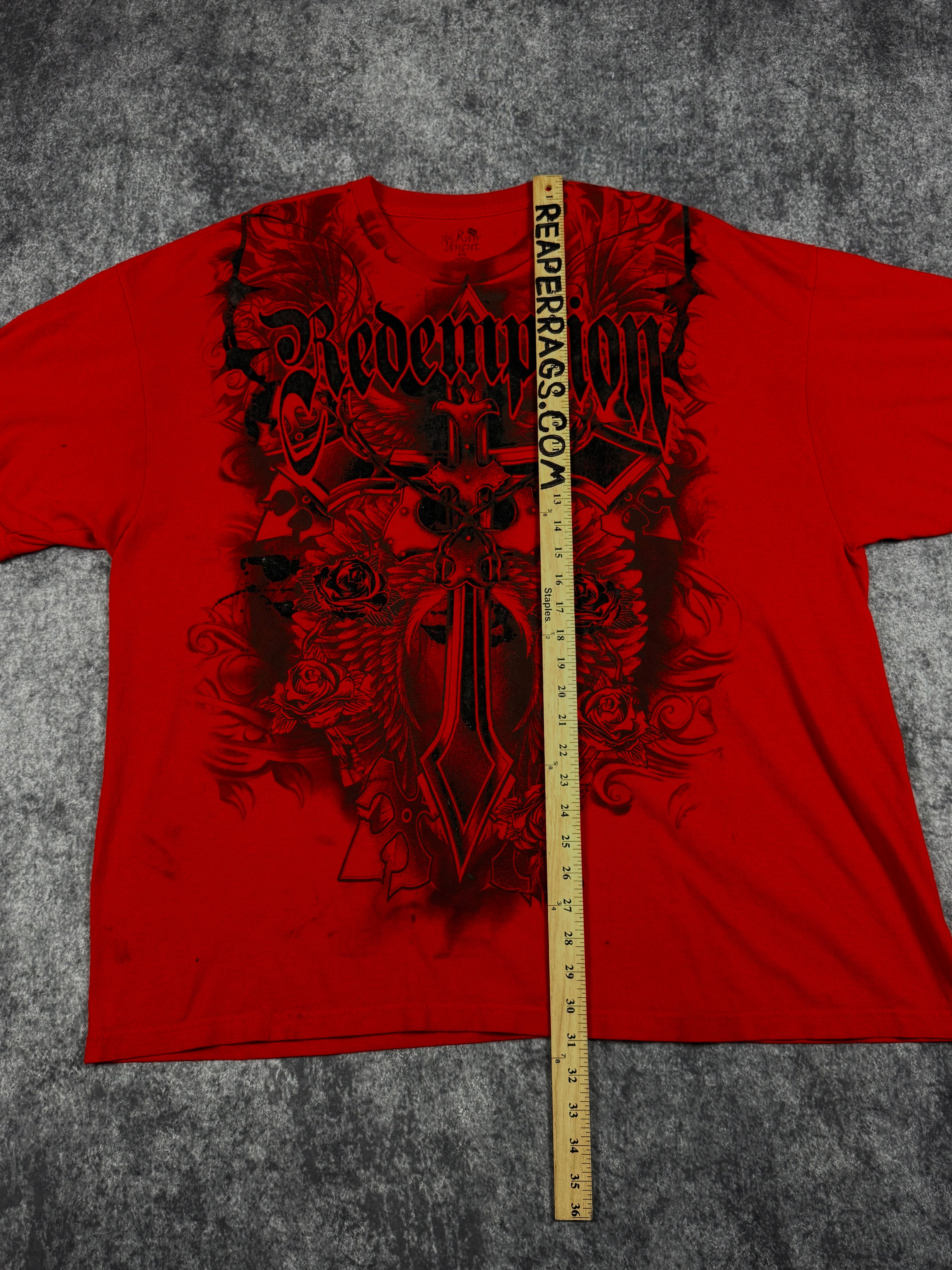 (rare) 2000s raw & uncut shirt (XXL)