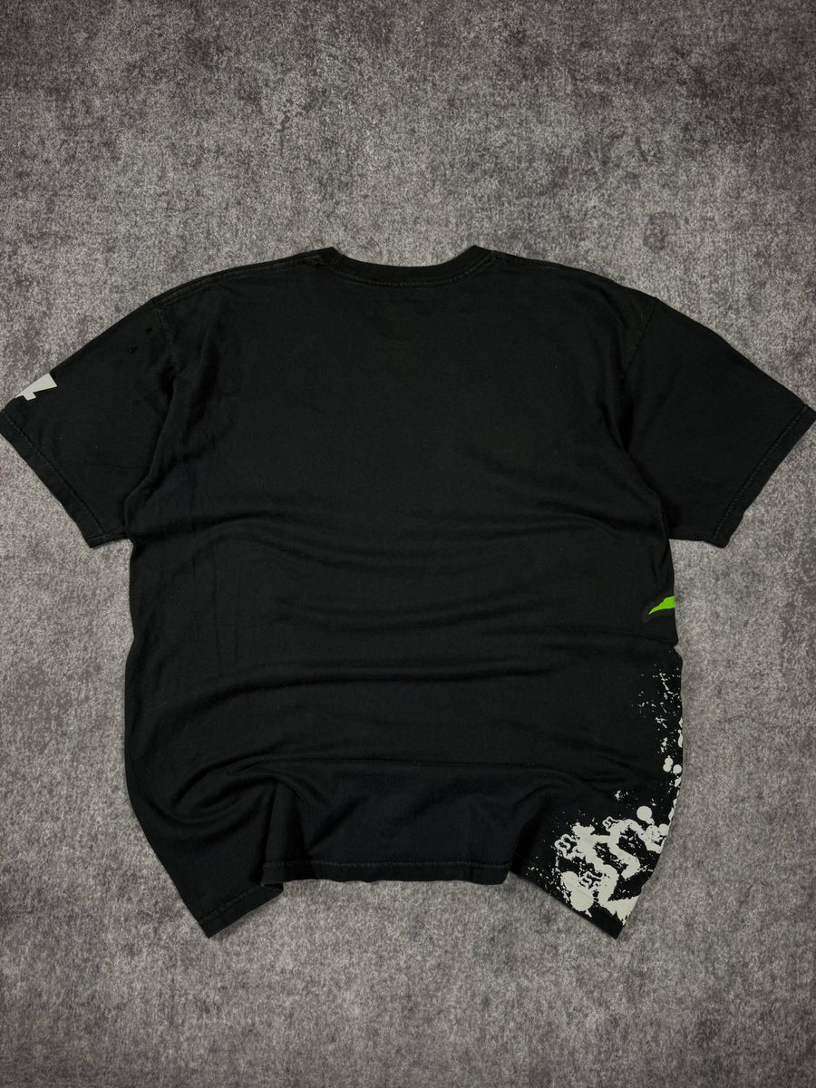 (rare) 2000s monster energy x fox racing shirt (L)