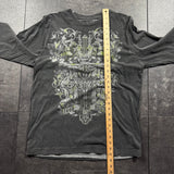 2000s Grunge Long Sleeve Shirt (M)