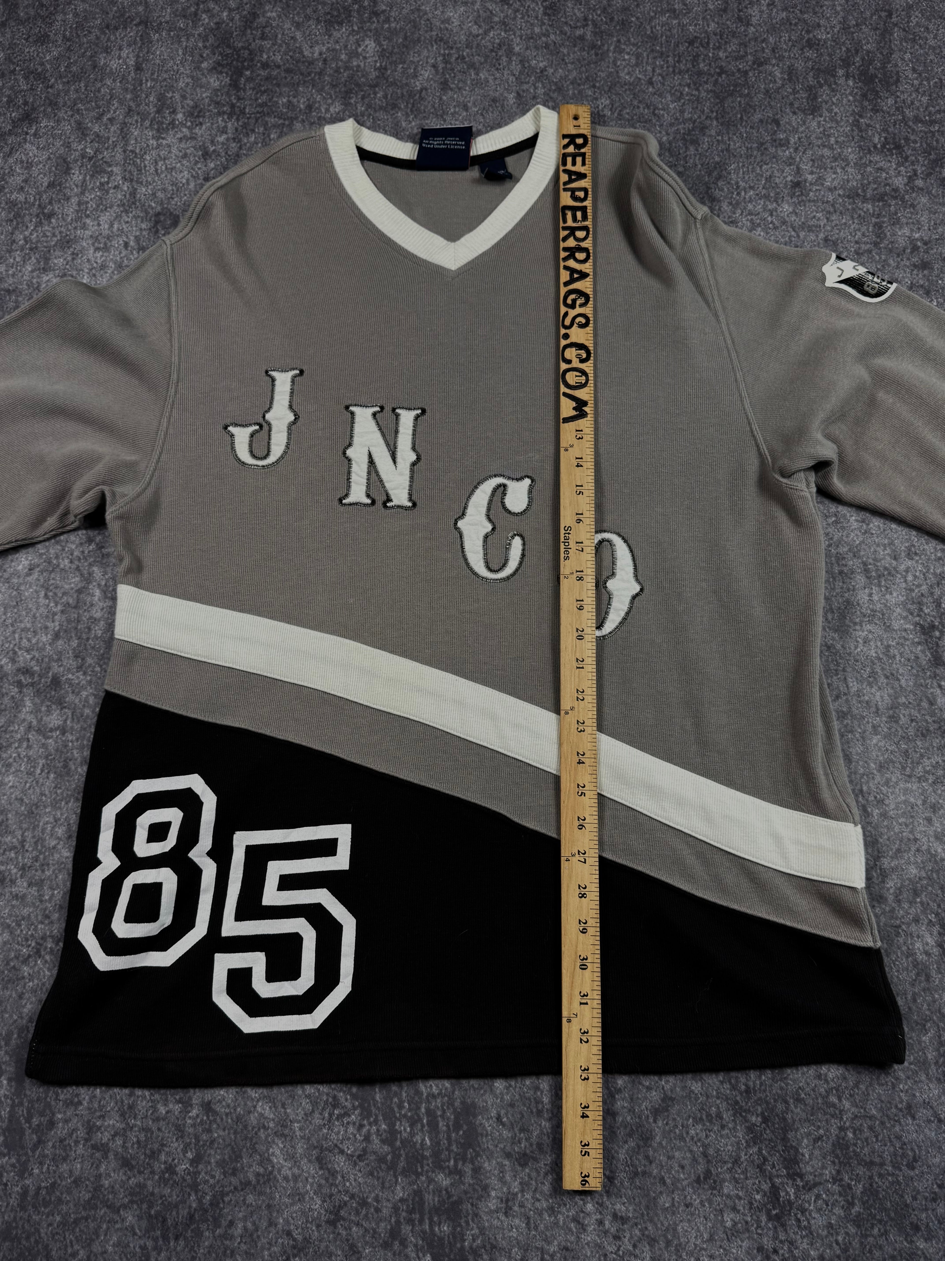 (rare) 2000s jnco jeans hockey jersey (XL)