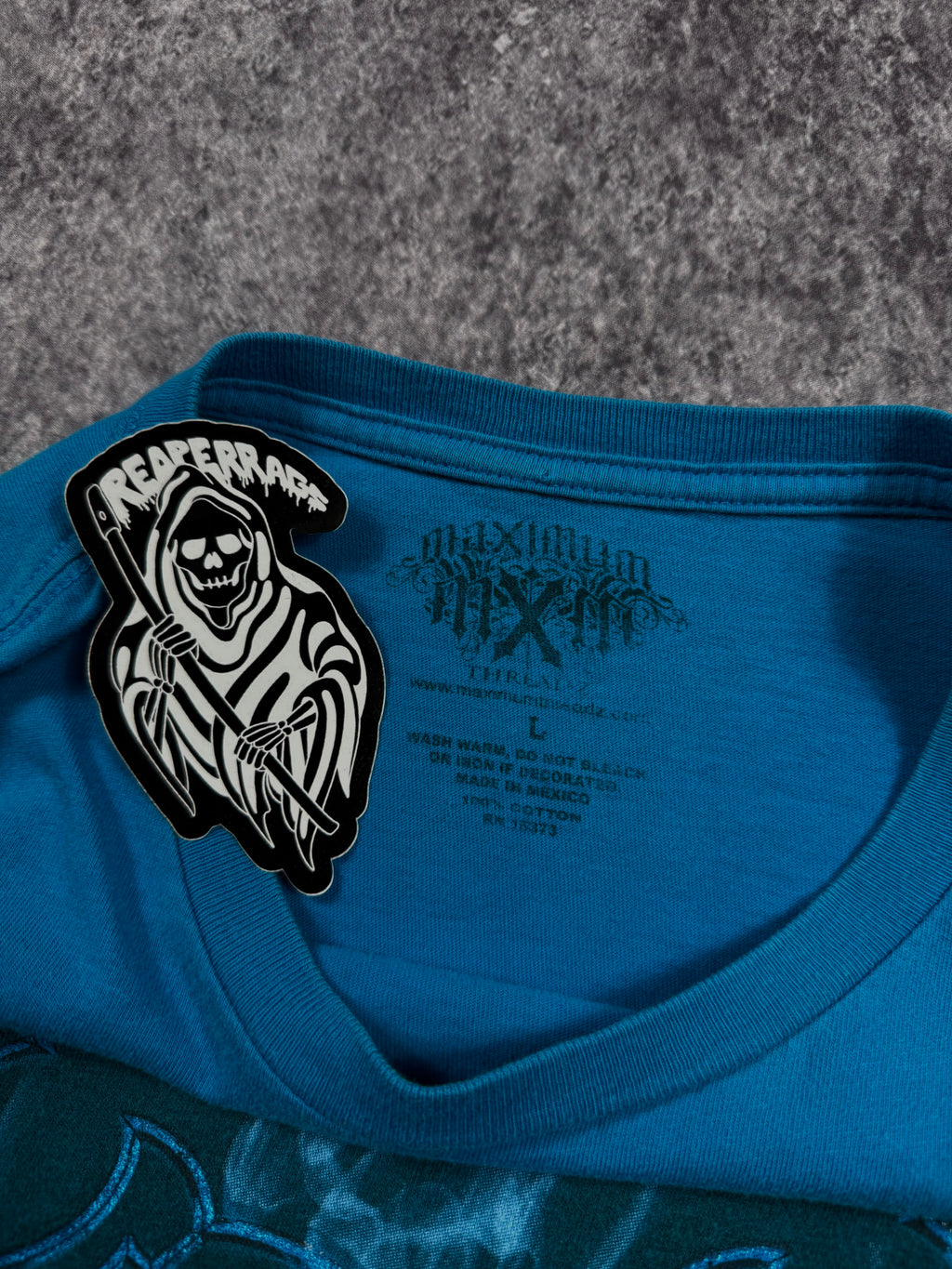 (rare) 2000s maximum chrome shirt (L)