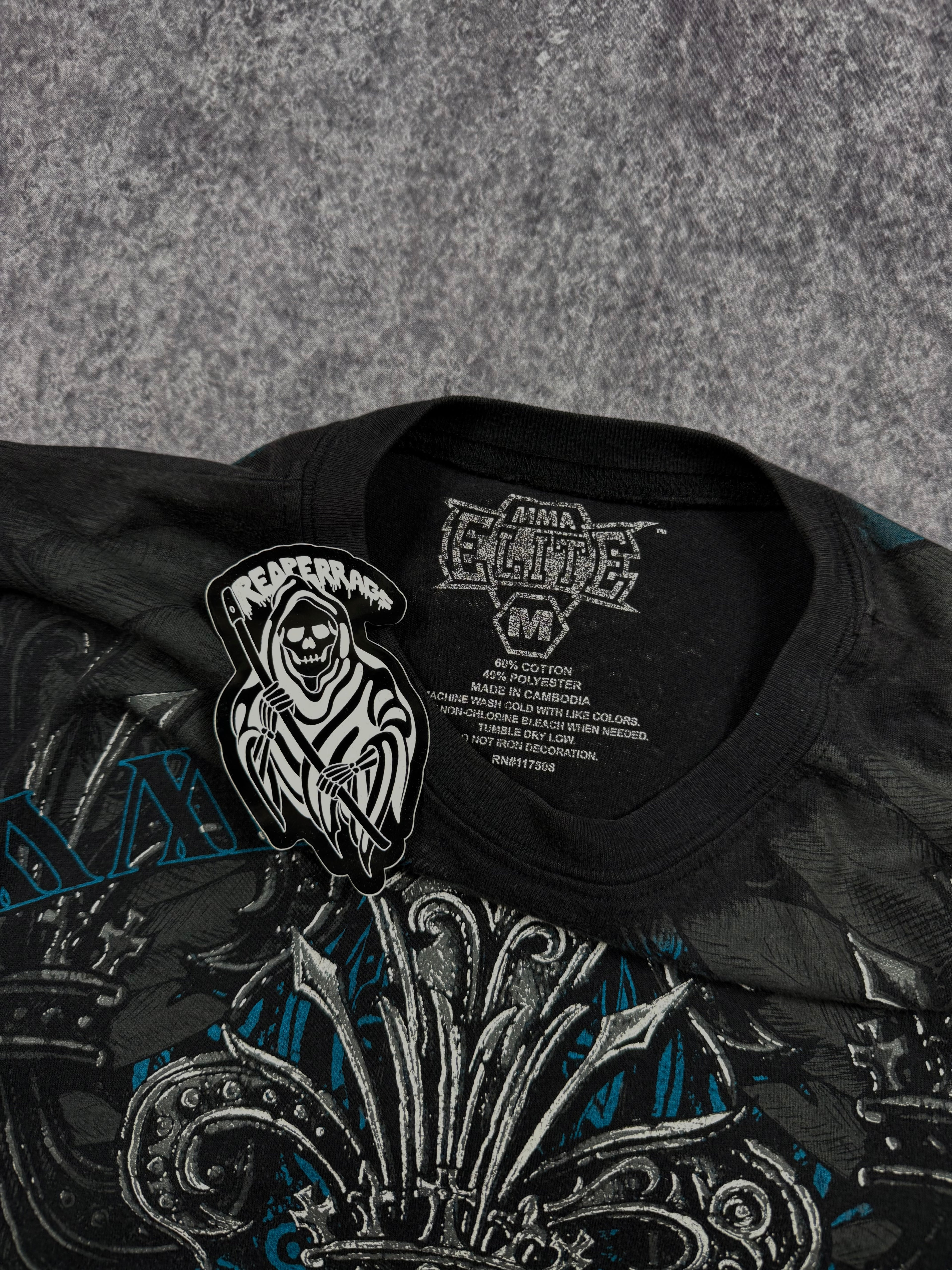 (rare) 2000s mma elite shirt (S)