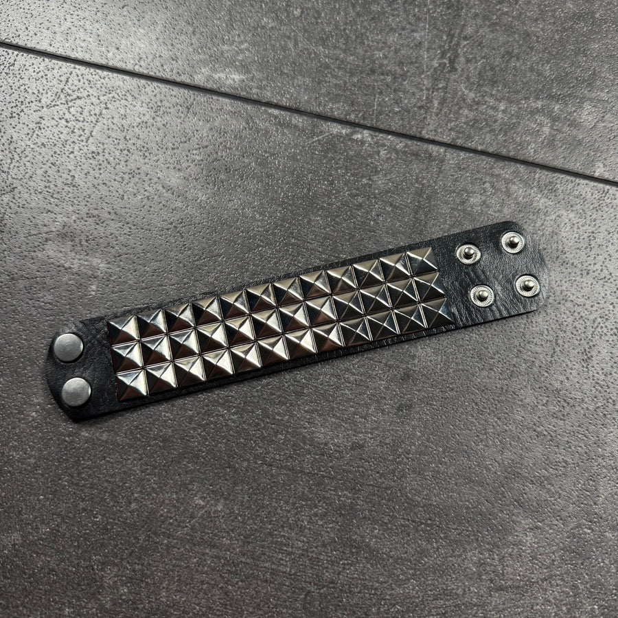 Triple Row Studded Bracelet