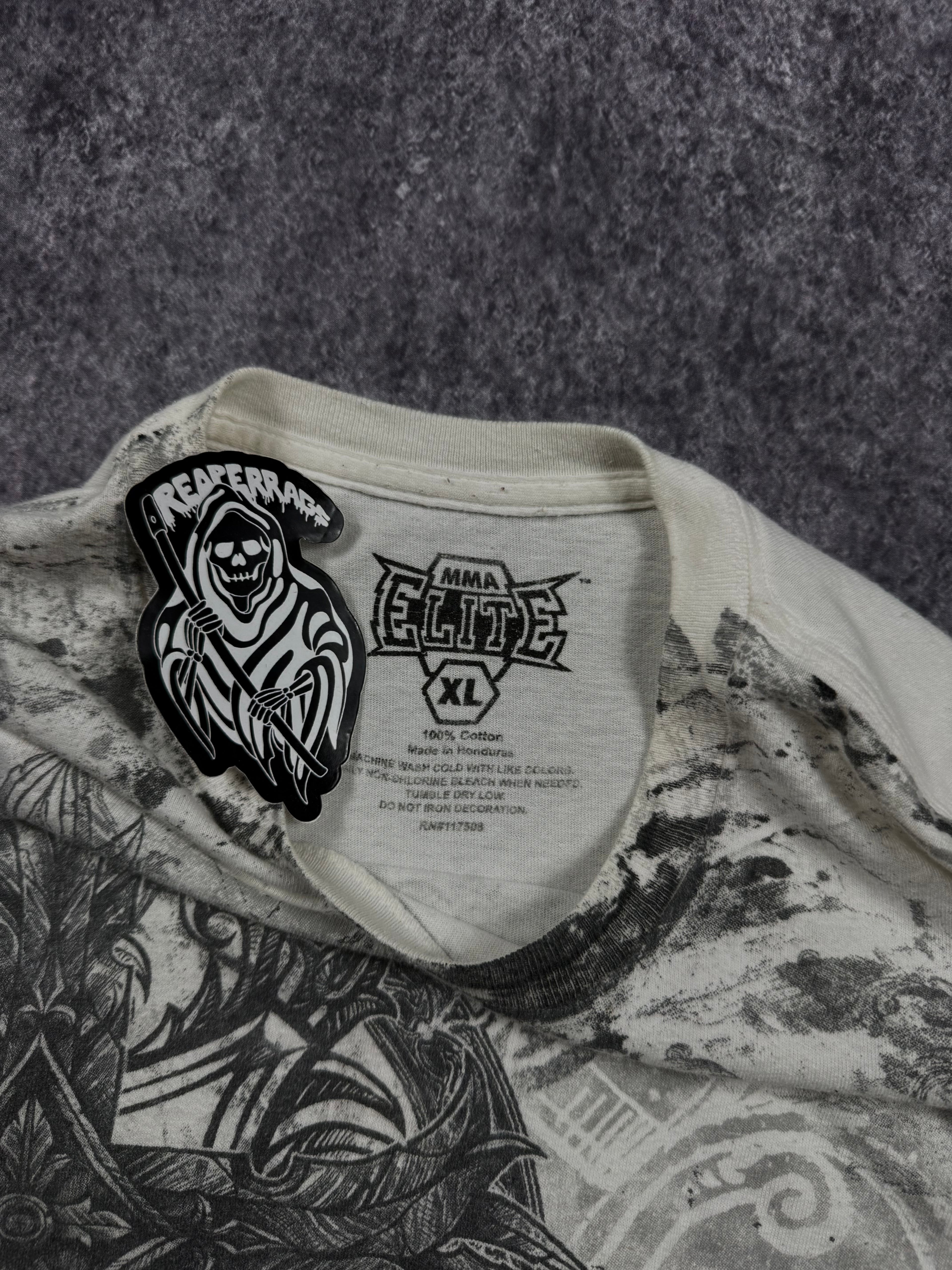 (rare) 2000s mma elite shirt (XL)