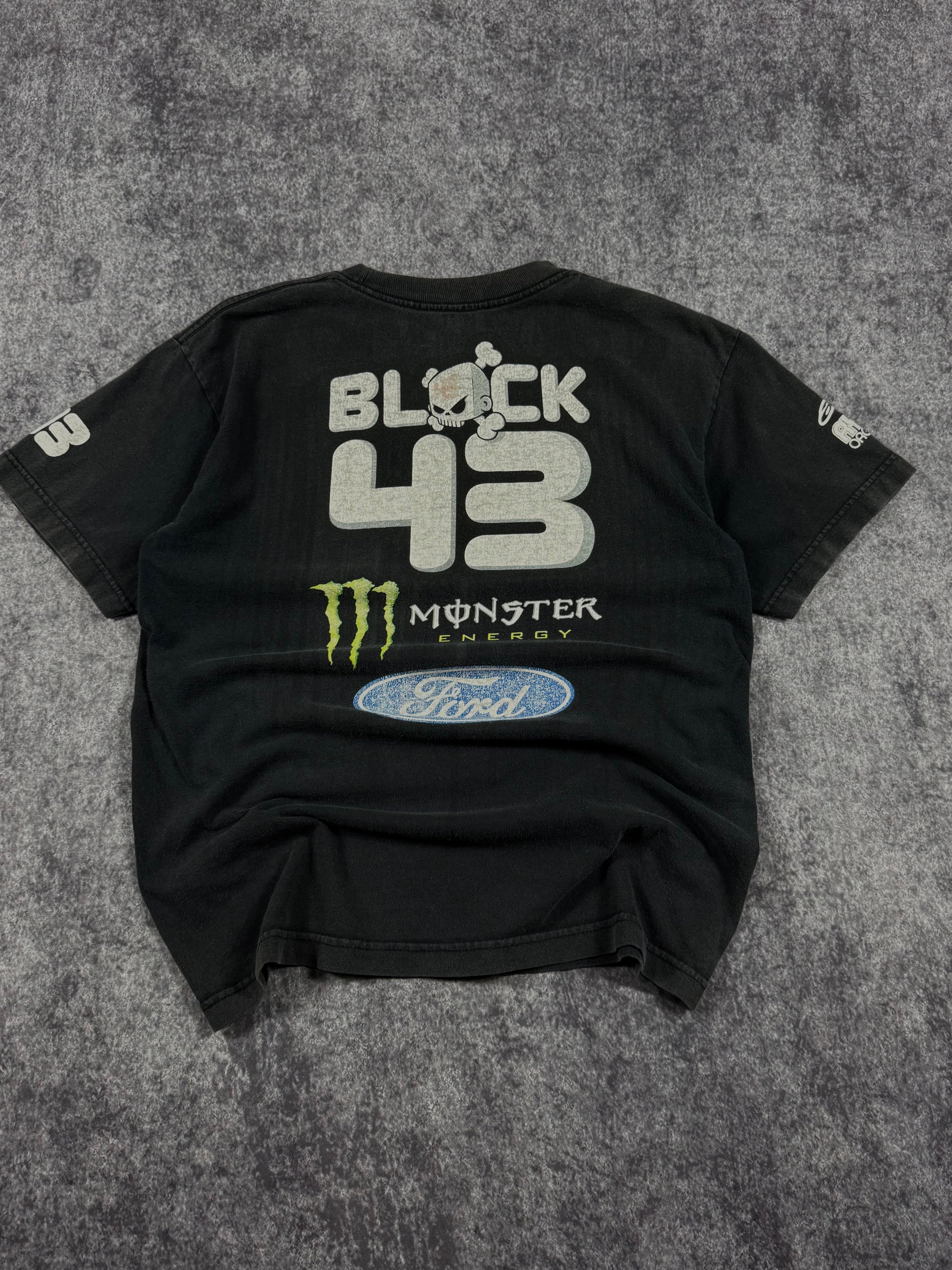 (rare) 2000s monster energy x dc shoes x ken block shirt (M)